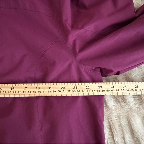 Cabela’s Women’s XL Purple Fleece-Lined Hooded Jacket Coat - Picture 14 of 15